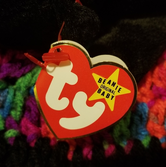 RARE TY Beanie Baby Blackie ♡ - Picture 2 of 8